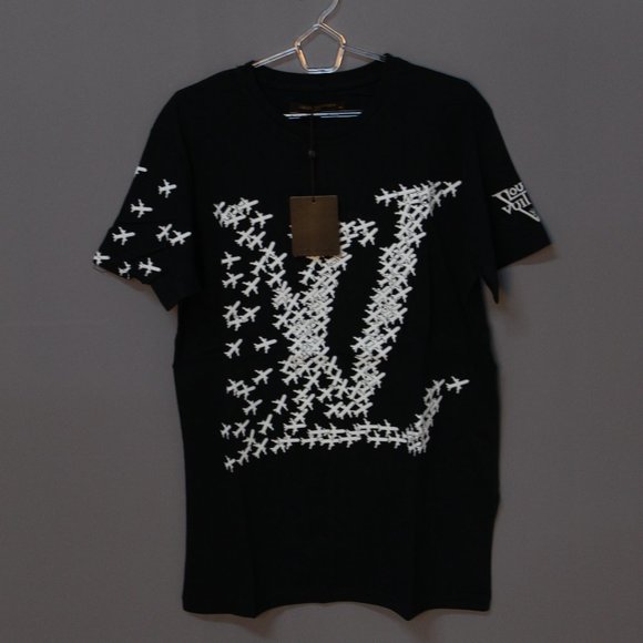louis vuitton print shirt